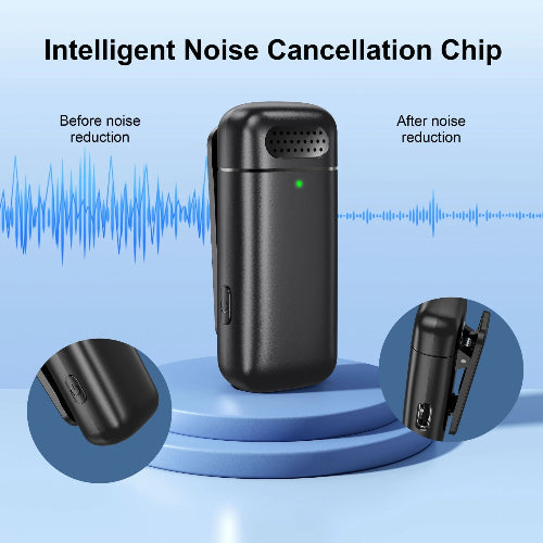 wireless lav mic for iphone and android video recording