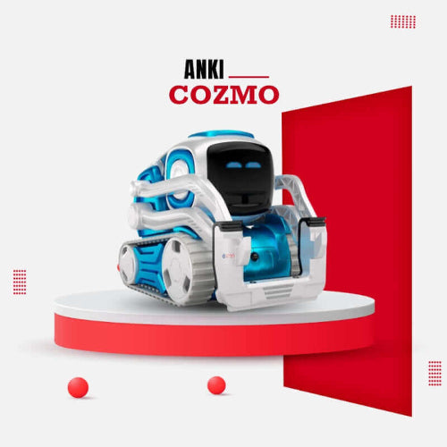 Anki Cozmo Robot Uk for Kids coding toy with charger and case