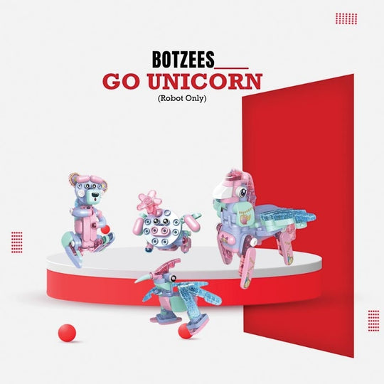 Botzees GO Unicorn Standalone Robot Base for Kids