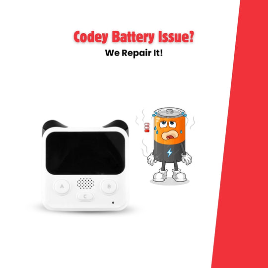 Codey robot battery replacement service UK
