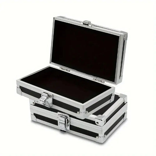 Compact Lockable Aluminum Storage Box silver UK