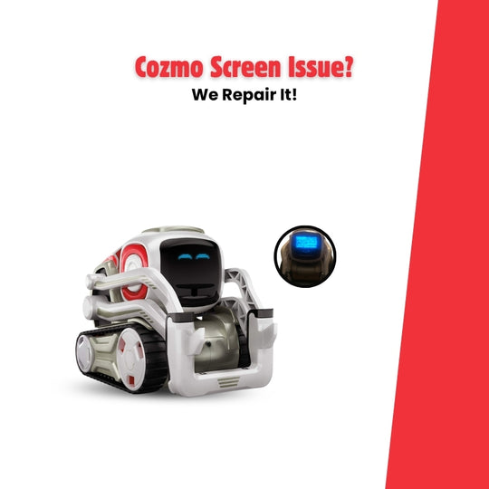 Cozmo screen replacement service by certified technician