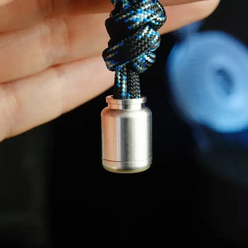 Water bottle shaped fidget pendant – stainless steel fidget toy for adults UK.
