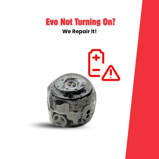 EVO robot not turning on repair service in the UK