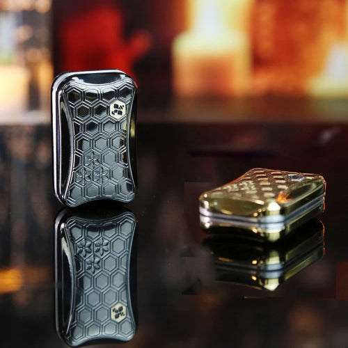 Compact magnetic spinner slider - fidget toys metal for stress relief and travel.