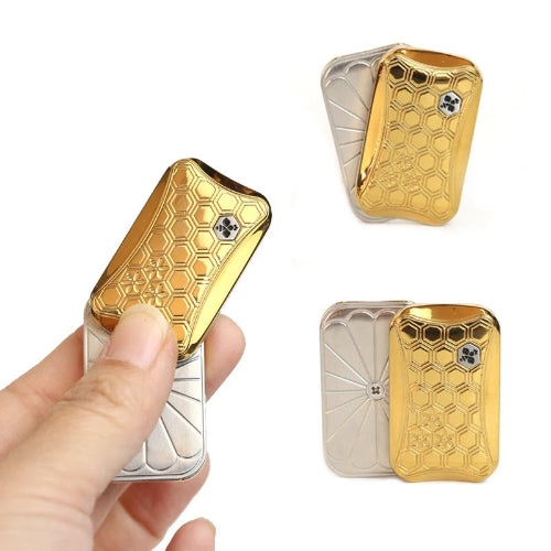 Infinite Magnetic Push Slider – premium fidget metal toy dual spin & slide.