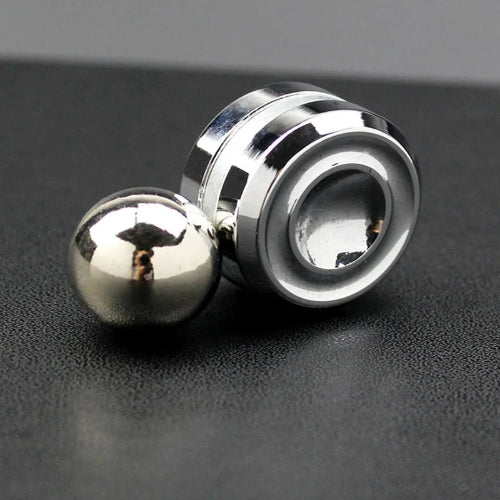 Metal Magnetic EDC Desktop Fidget Toy - kinetic desk spinner with steel ball calming motion
