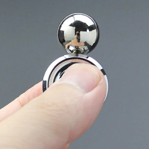 Metal Magnetic EDC Desktop Fidget Toy - silver metal fidget toy for office and study focus