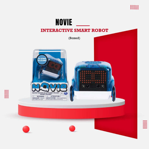  Blue Robot- Novie Smart Robot Blue Boxed