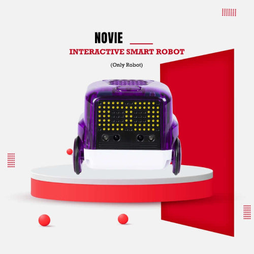 Novie purple robot toy gesture controlled for kids UK.