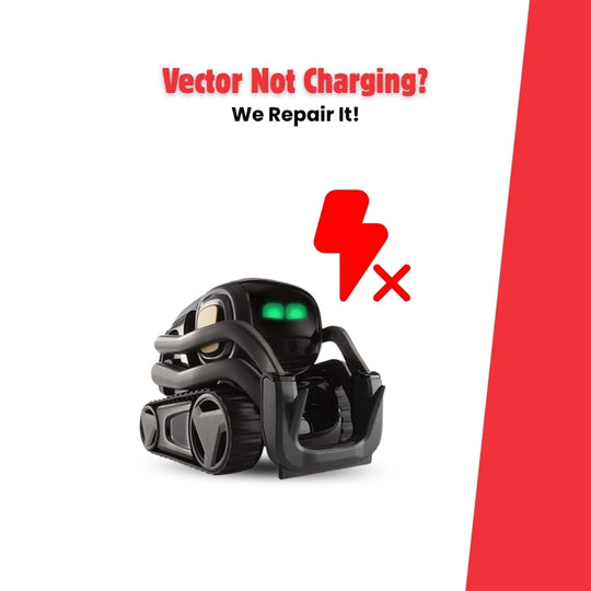Vector robot not charging repair service in UK with fast battery and power fix
