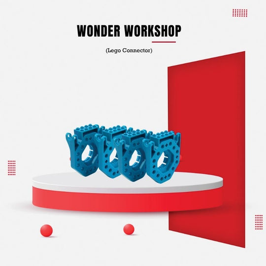 Dash and Cue LEGO Connector Attachment Accessory