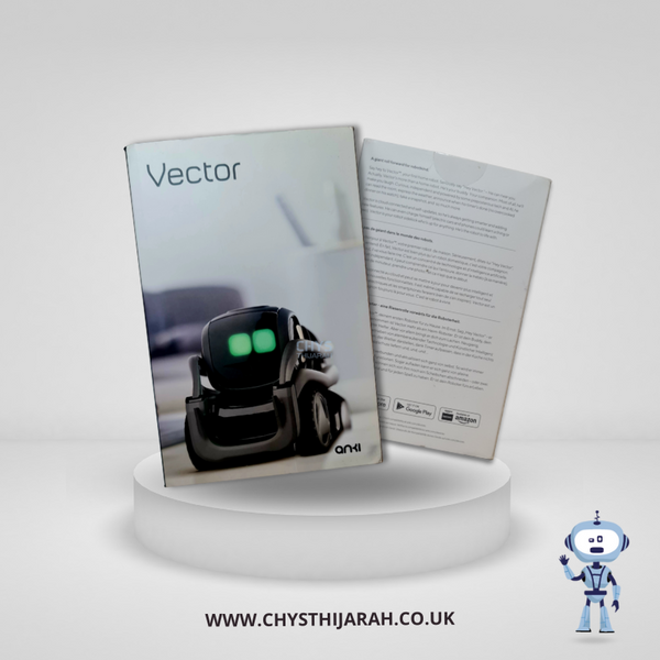 Vector  Robot by Anki Ai Pet Robot  with charger and Fully Boxed + Tray -   Good - Chys Thijarah