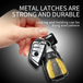 Keychain Flashlight 500 Lumen Rechargeable EDC LED  Outdoor Camping - Chys Thijarah