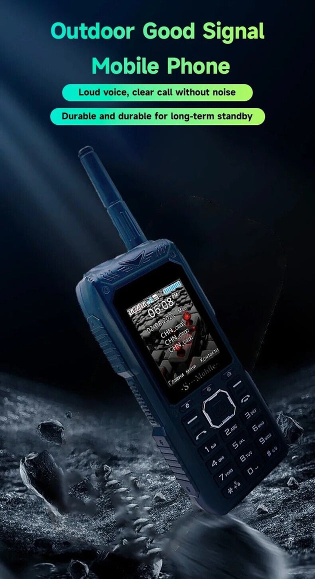 3 sim large capacity Power bank camping mobile phone with good signal - Chys Thijarah