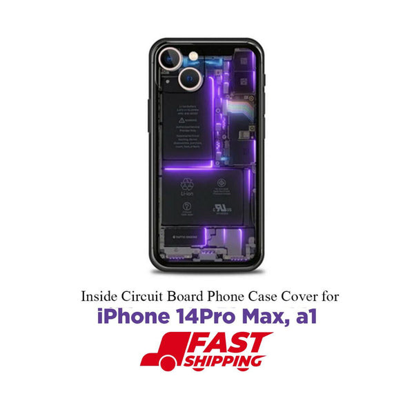 Inside Circuit Board Phone Case Cover for iPhone 14Pro Max, a1 - Chys Thijarah