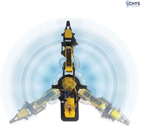 Build Your Own Robot Arm - Battery Powered Motorised STEM Project - Chys Thijarah