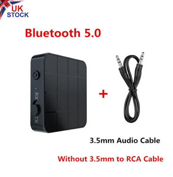 Bluetooth 5.0 Audio Receiver Transmitter 2 IN 1 RCA 3.5MM AUX Jack USB Dongle - Chys Thijarah
