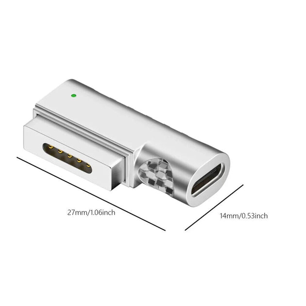 USB PD Adapter For Type-C Female to Magsafe 2 Fast Charging for MacBook Pro - Chys Thijarah