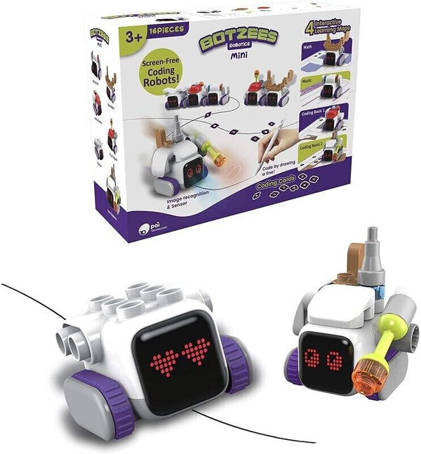 BOTZEES Robots for kids Robotics Mini Coding Robot Set STEM Toy Coding Robot - Chys Thijarah