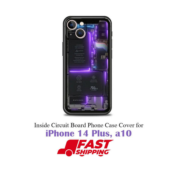 Inside Circuit Board Phone Case Cover for iPhone 14 Plus - Chys Thijarah