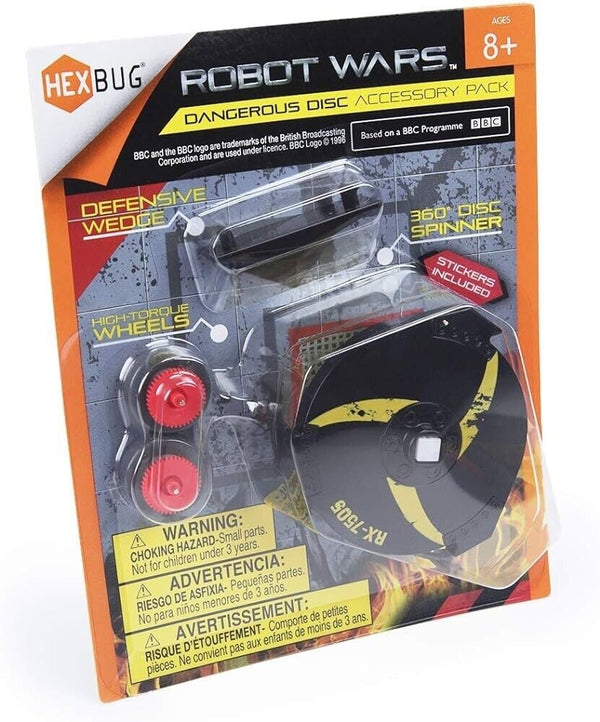 Hexbug  Robot Wars Dangerous Disc BBC  Accessory New (DAMAGED PACKAGING) - Chys Thijarah