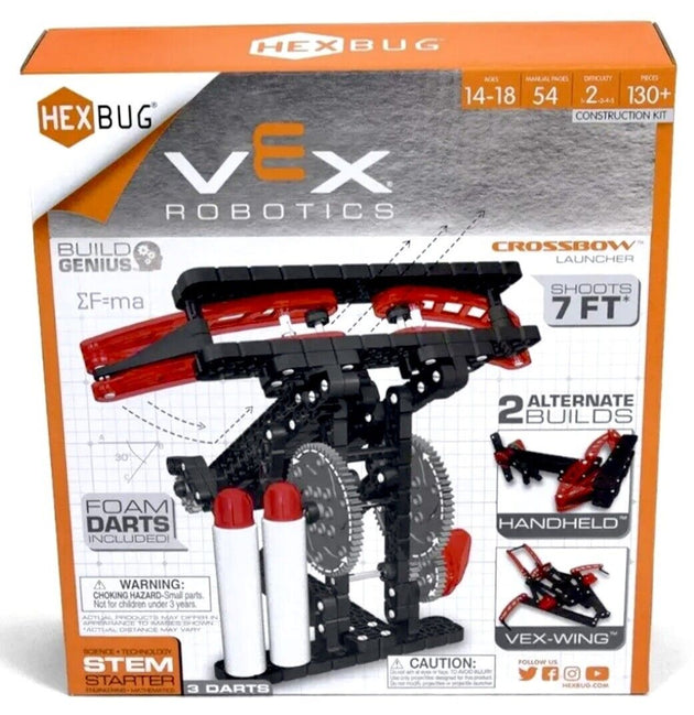 VEX Hexbug Robotics crossbow DIY Building Toy 3 In 1 Dart Shooting Toy - Chys Thijarah