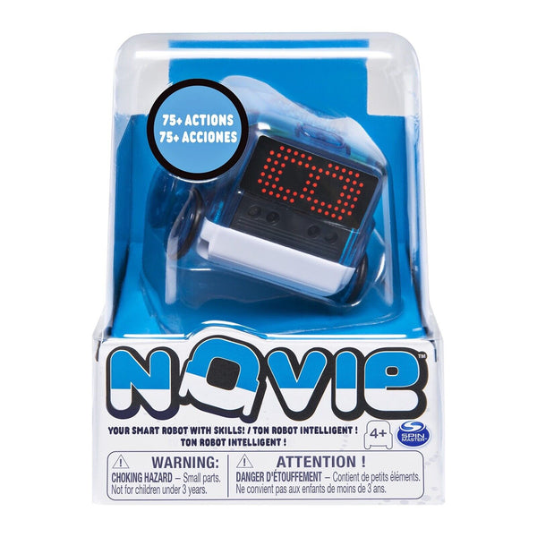Novie Interactive Smart Robot with Over 75 Actions and Learns 12 Tricks Blue - Chys Thijarah
