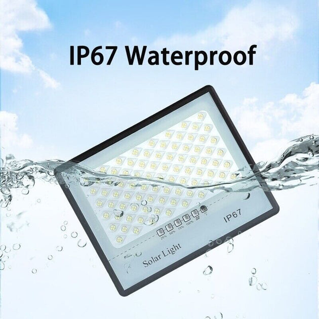 Solar Waterproof IP67 Emergency LED Reflector Garden Wall Security light - Chys Thijarah