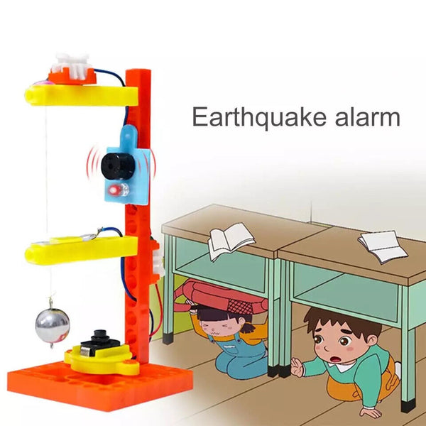 1 Set Earthquake Detector  Practical educational toy project gift  for kids - Chys Thijarah