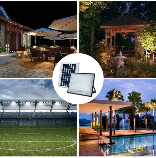 Solar Waterproof IP67 Emergency LED Reflector Garden Wall Security light - Chys Thijarah
