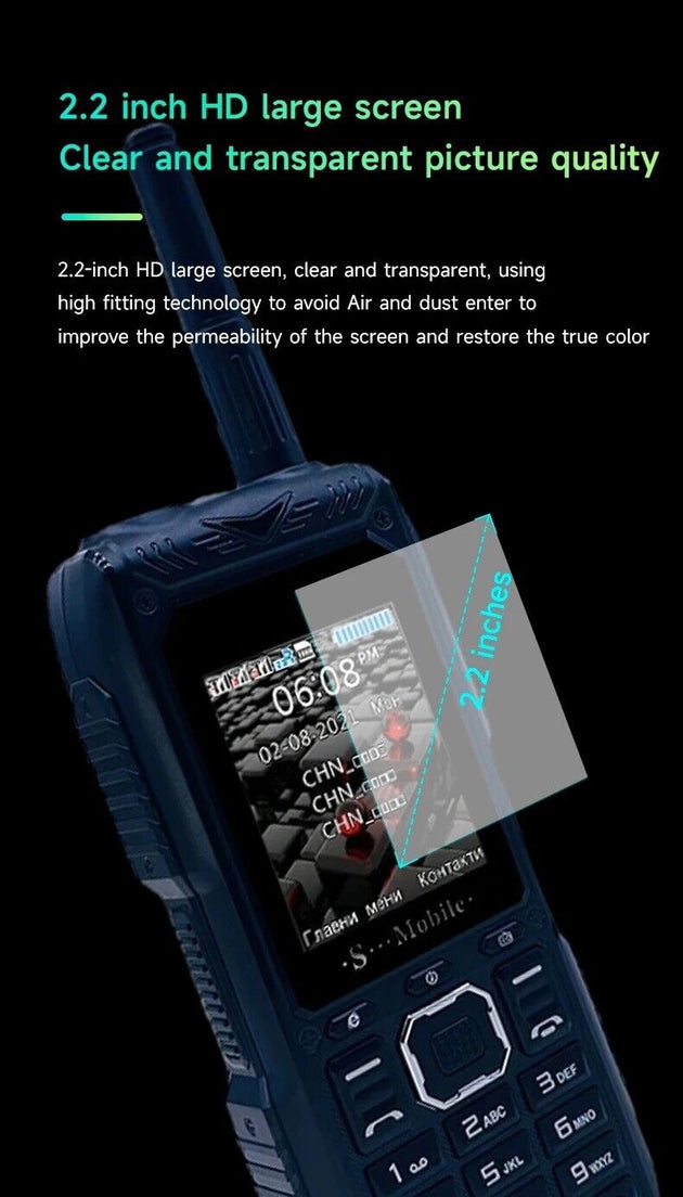 3 sim large capacity Power bank camping mobile phone with good signal - Chys Thijarah