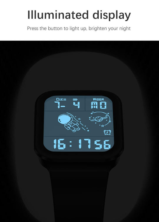 LED Digital Watch For Men Waterproof Sports Watch - Chys Thijarah