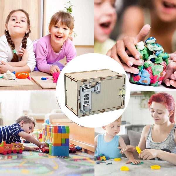 DIY Model Kits Science Toys for Children Manual Assembly Password Box SAFE - Chys Thijarah
