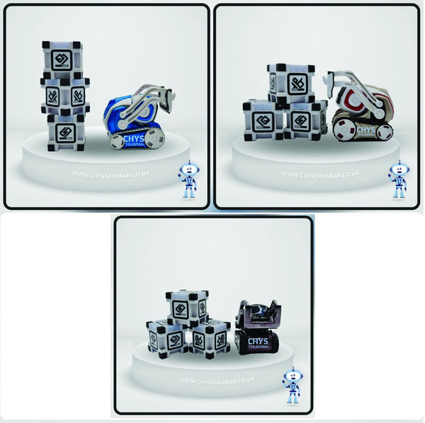 Anki Fully Boxed L1ke New 3 Cozmo Robots Collection - Chys Thijarah