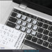 Arabic White KEYBOARD STICKERS  Letter Replacement For Laptop PC - Chys Thijarah