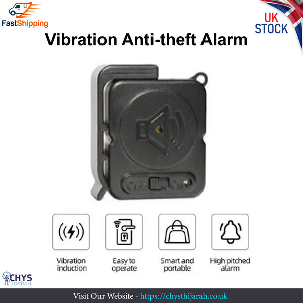 Wireless Vibration Anti theft Burglar Alarm for Home Door Bike Bag Security - Chys Thijarah