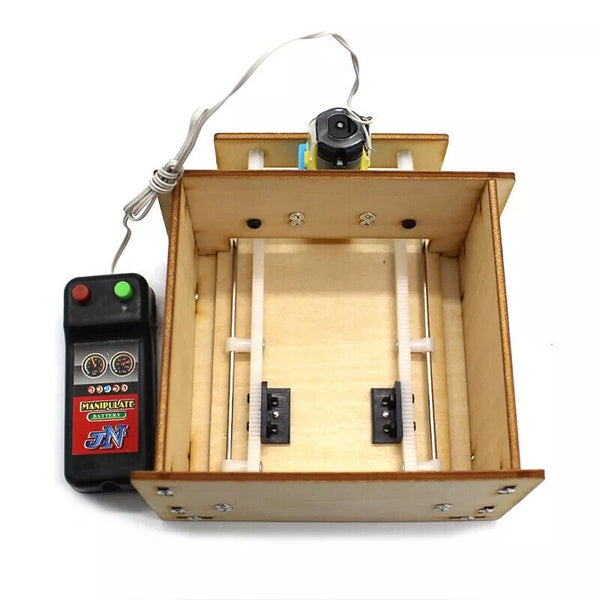DIY Electric Remote Control Garage Door Wooden Model Science Toys Kids STEM - Chys Thijarah
