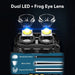 Dual LED Portable Keychain Light Camping COB Flashlight 6 levels of Dimming - Chys Thijarah
