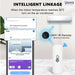 Tuya WiFi Temperature and Humidity Sensor Indoor For Alexa Google Home Voice - Chys Thijarah