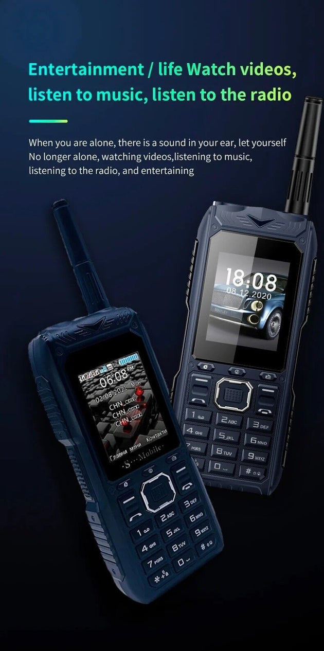 3 sim large capacity Power bank camping mobile phone with good signal - Chys Thijarah