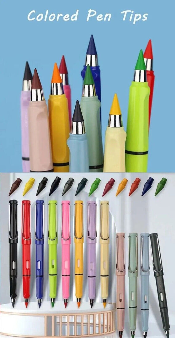 12pcs/set Colour Kids Gift Draw Eternal magic Pencils - Chys Thijarah