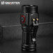 MINI Strong EDC 3LED Flashlight Portable 18350 Battery with Tail Magnet Pen Clip - Chys Thijarah