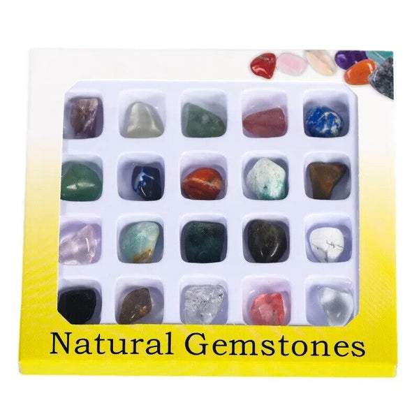 Natural Gemstones Crystal Natural Semi-Precious Stone collection gift for kids - Chys Thijarah