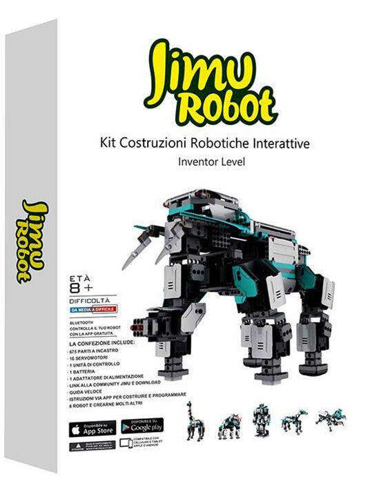 JIMU EXPLORER 5 IN 1 INTERACTIVE BUILDING BLOCK FOBOTIC KIT INVENTOR LEVEL ROBOT - Chys Thijarah