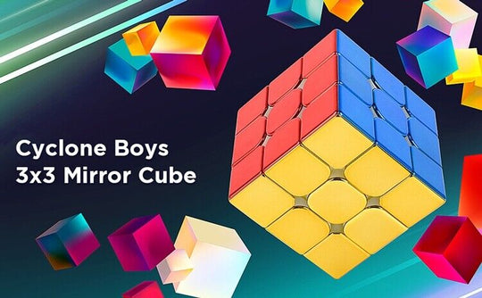 Cyclone Boys Magnetic Magic Cube Plating 3x3x3 Professional Speed Puzzle Toy - Chys Thijarah