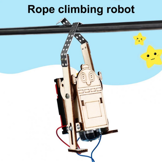 Rope climbing DIY Educational gift robot toy for kids - Chys Thijarah