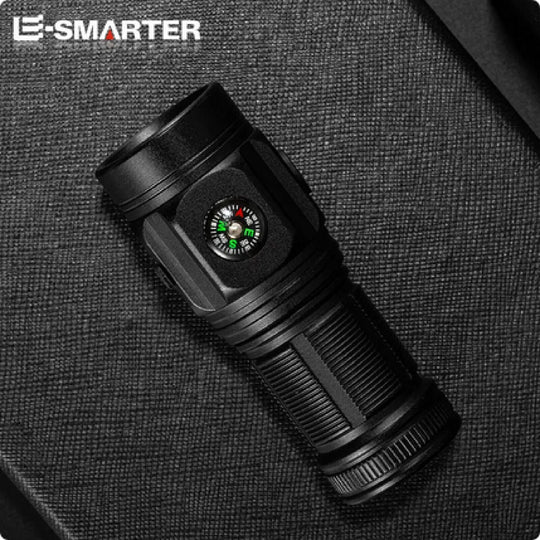 MINI Strong EDC 3LED Flashlight Portable 18350 Battery with Tail Magnet Pen Clip - Chys Thijarah