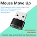 Mini Mouse Jiggler ON/Off Button USB Mouse Movement Simulator for Laptop Desktop - Chys Thijarah