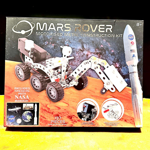 Mars Rover Motorised Metal Construction Kit 137 Pieces New - Chys Thijarah